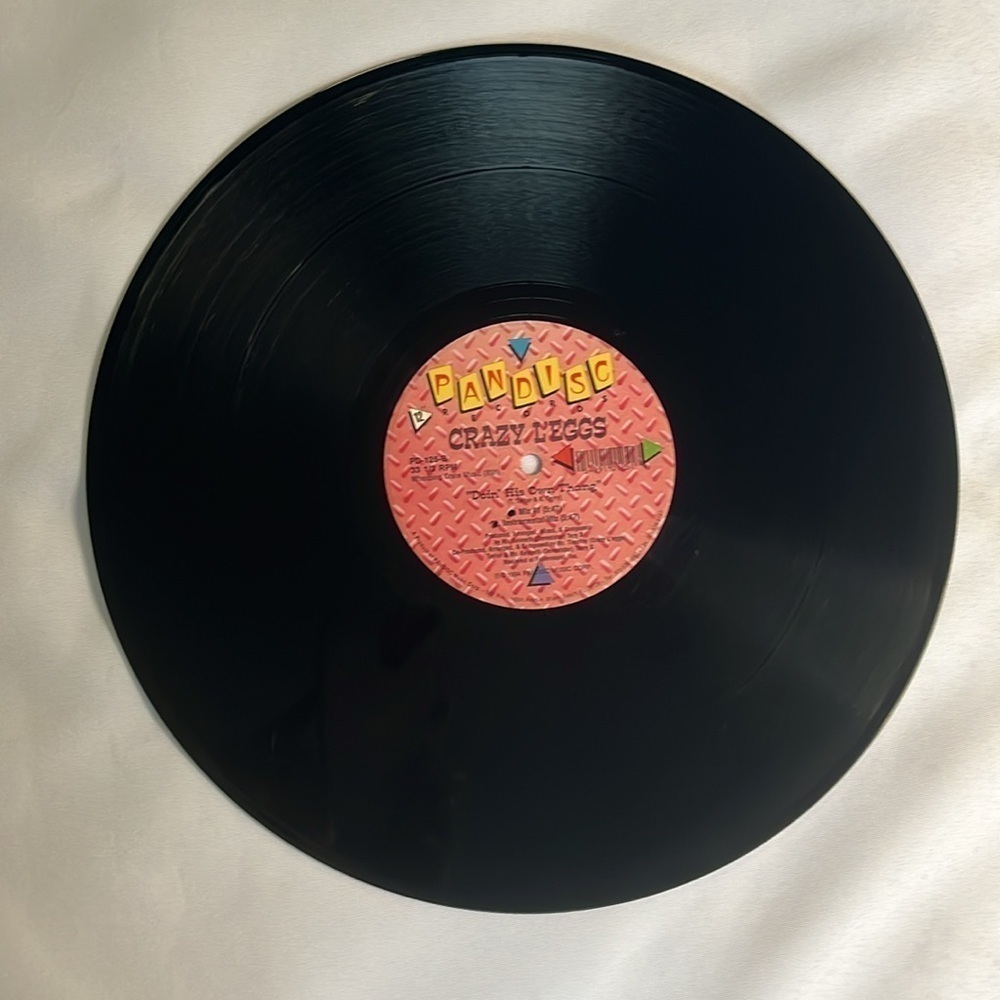 ✨ MIAMI BASS ✨ CRAZY L'EGGS – "HAPPY & U KNOW IT / DOIN' HIS OWN THANG" VINYL ✨✨ - Picture 6 of 6